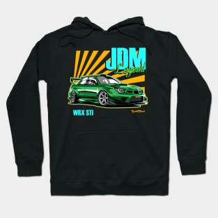 Impreza WRX sti legend illustration Hoodie